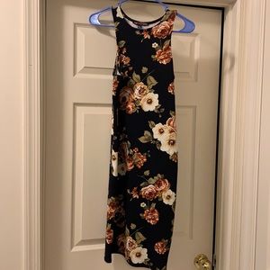 Flowered summer dress